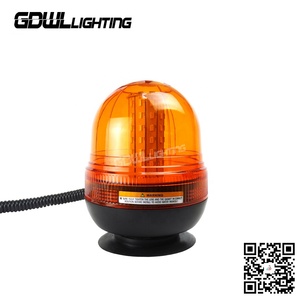ไฟเตือน LED 60ดวง DC12-24V ไฟเตือนไฟกระพริบเตือนไฟสัญญาณแบบหมุนได้ - Product Image 4
