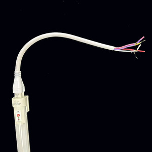 60cm 90cm 120cm 9w 18wつや消しクリアカバーアルミハウジングT8屋内用緊急チューブライト