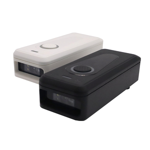 Código Qr portátil Escáner inalámbrico Bt Lector de código Qr 2d 1d Escáner de código de barras de mano Pistola de escaneo