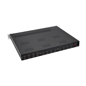 (Q324M) <strong>Encoder</strong> <strong>Modulator</strong> up to 24 Channels Hd-mi H264 Input to 16 Carrier <strong>Dvb</strong>-<strong>t</strong> Isdb-<strong>t</strong> <strong>Modulator</strong> for Digital Tv System - Product Image 1