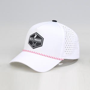 Benutzer definierte 5 Panel wasserdichte Trucker Hut weiß wasserdichte Trucker Hüte wasserdichte <span class=keywords><strong>Snapback</strong></span> Trucker <span class=keywords><strong>Cap</strong></span>