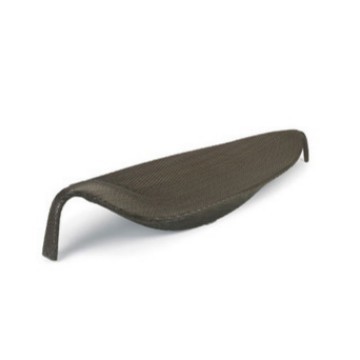 Petites feuilles marron-cadre aluminium
