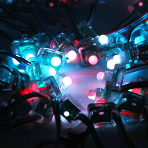 LED Nodo 12 MM RGB Digitale Piazza WS2811 IC Pixel Modulo String 5 V 12 V Impermeabile 2811 Indirizzabili Individualmente luce - Product Image 5