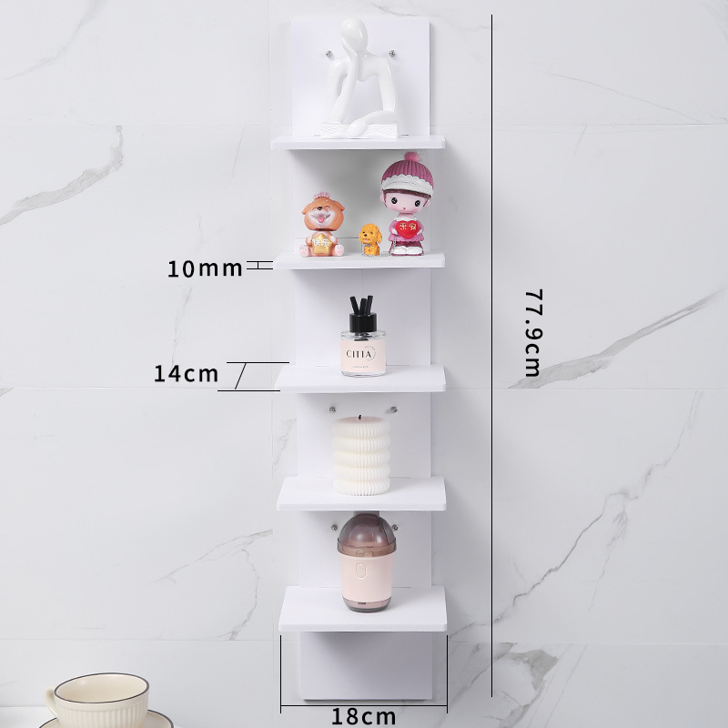 Type A floating frame, 5 layers, white.