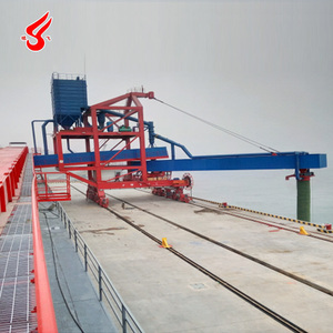 Grano/cemento a granel seco barco transportador loard cargador de barco continuo para Puerto - Product Image 4