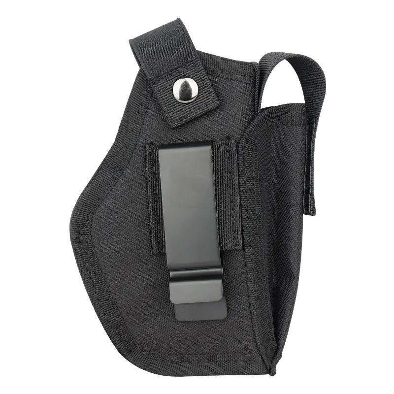 Tactical Gun Holster Concealed Carry Universal Waist Belt Clips Nylon IWB Inside Gun Holder Bag with Magazine Pouch