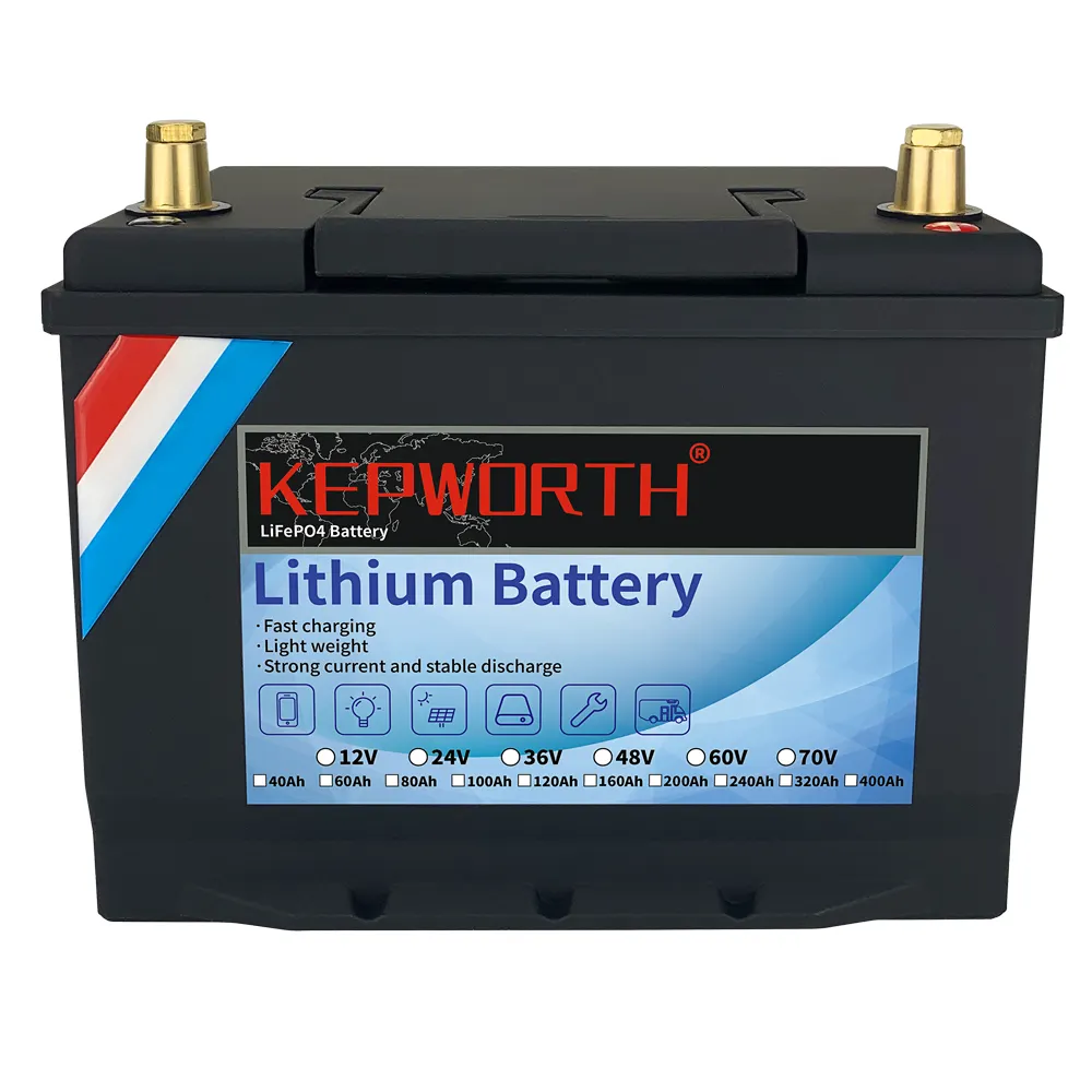 Bateria de fósforo de ferro de lítio, 24v 40ah lifepo4 com bms 60 80 100 120 240 320ah para armazenamento de energia solar golf cart ev rv