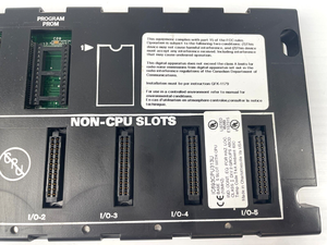 IC693CPU313U Base de placa base de controlador lógico programable de 5 ranuras, con unidad central de procesamiento IC693CPU313U 5 ranuras - Product Image 3