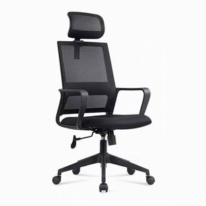 Sedia da ufficio in maglia, con tessuto per conferenza o uso per visitatori, sedia da ufficio ergonomica moderna - Product Image 1