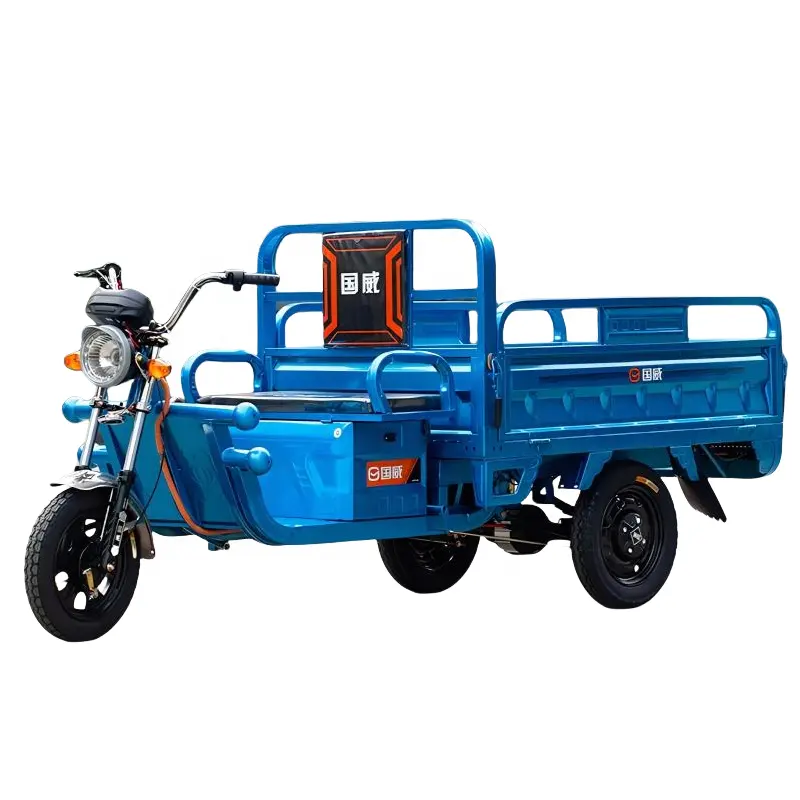 Triciclo eléctrico de 3 ruedas de alta calidad, pantalla LCD, triciclo eléctrico con energía Solar, motocicleta solar
