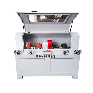 Máquina semiautomática redonda para hacer palos de escoba de madera, mango de escoba, máquina para hacer palos de madera, fresadora de varilla redonda - Product Image 5