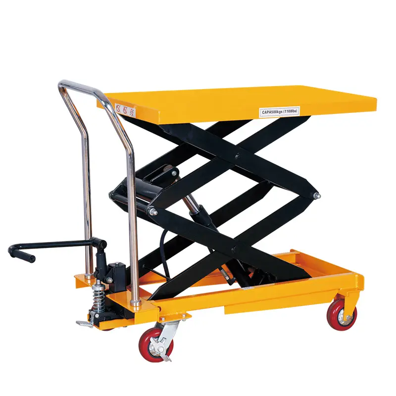500 кг гидравлический подъемный стол для автомобиля, платформа, новый погрузчик, подъемные тележки высокого качества, Подъемные столы