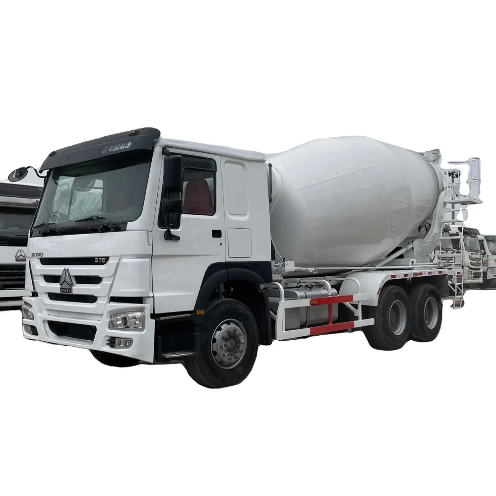 Sinotruk pesado Howo Sitrak usado volumétrico camión mezclador de hormigón tambor mezclador de cemento camión para hormigón