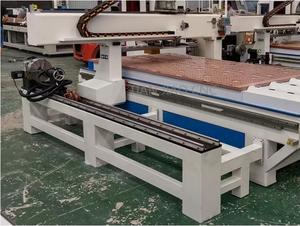 China 1325 1530 3D CNC enrutador de madera ATC cambiador de herramientas lineales Mach3 Control para muebles fabricación de gabinetes grabado de carpintería - Product Image 4