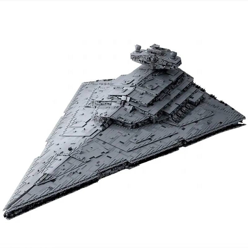 Mold King 13135 Star Plan Imperial Star Destroyer Monarch UCS Fighters Super Star Movie Model Building Blocks giocattolo per adulti