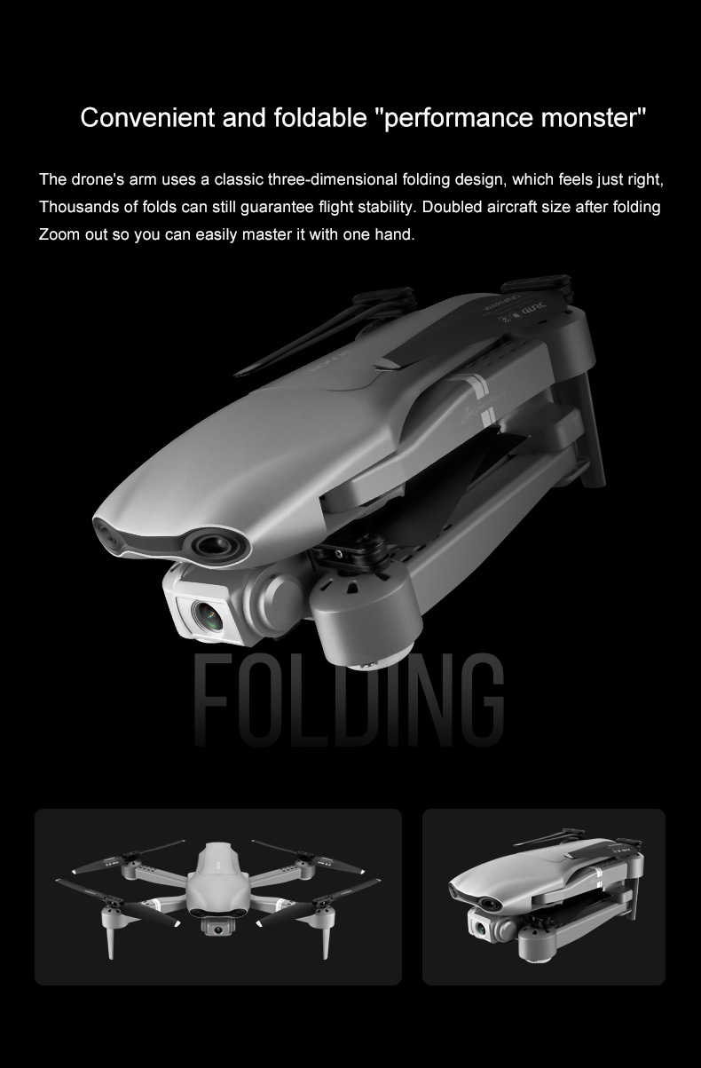 2022 NEW F3 drone GPS 4K 5G WiFi live video FPV quadrotor flight 25 minutes rc distance 500m drones HD wide-angle drones