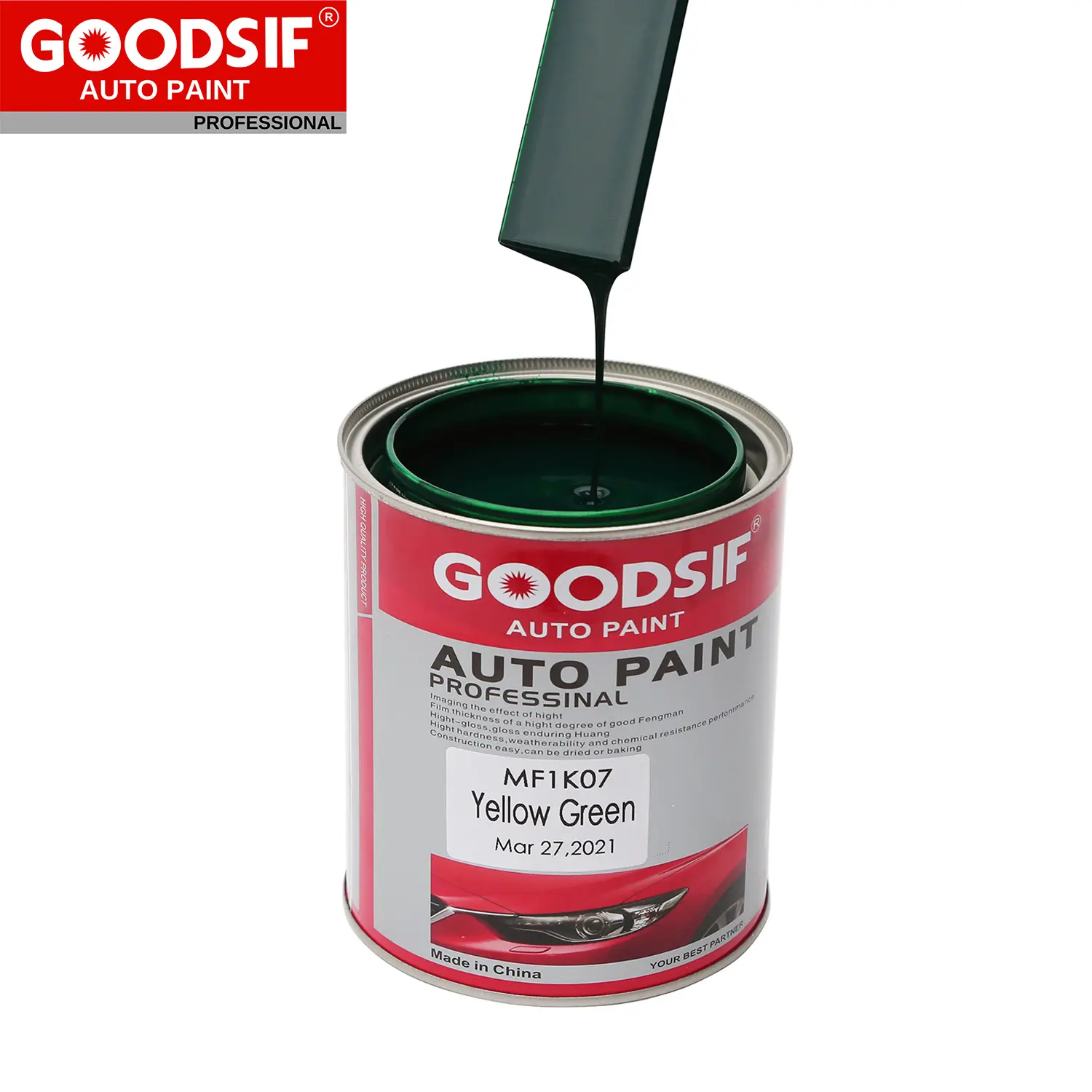 Acrylic Lacquer Formula System Car Paint Medium Coarse Silver Metallic Mix System Color Basecoats Price