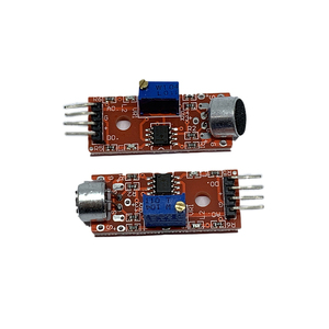 KY-037 voz de detección de sonido módulo de Sensor de 4 pines de alta sensibilidad 3mm micrófono transmisor de detección de sonido de Sensor