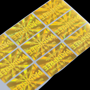 Pegatina de holograma antifalsificación de autenticidad de código de rascar Original de Color plateado de diseño gratuito - Product Image 5