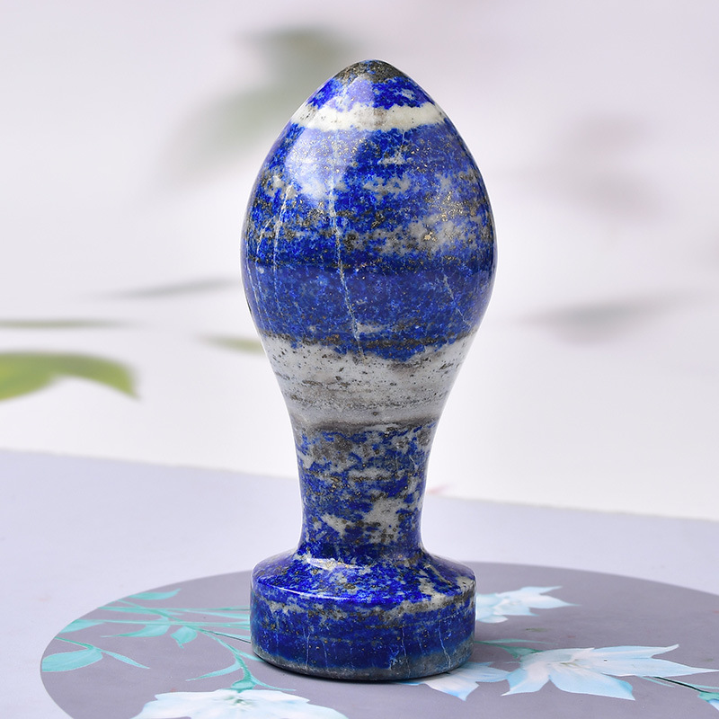 Plug anal lapis lazuli