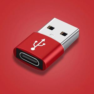 笔记本电脑用标准充电数据连接器USB至C型USB 3.1 C型母连接器转换器适配器 - Product Image 4