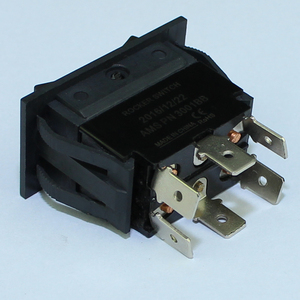 (ON)-OFF-(ON) 6ピン3ポジションロッカースイッチ30A 12vカー3wayスイッチDpdt PC端子付き - Product Image 4