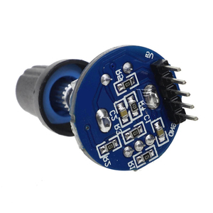 Rotary <strong>Encoder</strong> Module for Brick Sensor Development Round Audio <strong>Rotating</strong> Potentiometer Knob Cap <strong>EC11</strong>