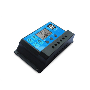 Display LCD Dual USB 12V/24V PWM pannello solare regolatore regolatore di carica solare Controller con doppio Display LCD USB - Product Image 6