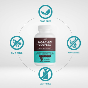 Sıcak satış 1000mg organik cilt beyazlatma kollajen l-glutatyon takviyesi hamile yetişkinler için % 100% saf vitamini kapsül güvenli - Product Image 2