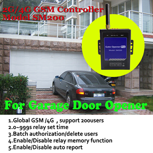 أفضل جودة SM200 2G/4G GSM فتاحة بوابة مفتاح التتابع عن بعد تشغيل/إيقاف وحدة تحكم مكالمة مجانية - Product Image 6