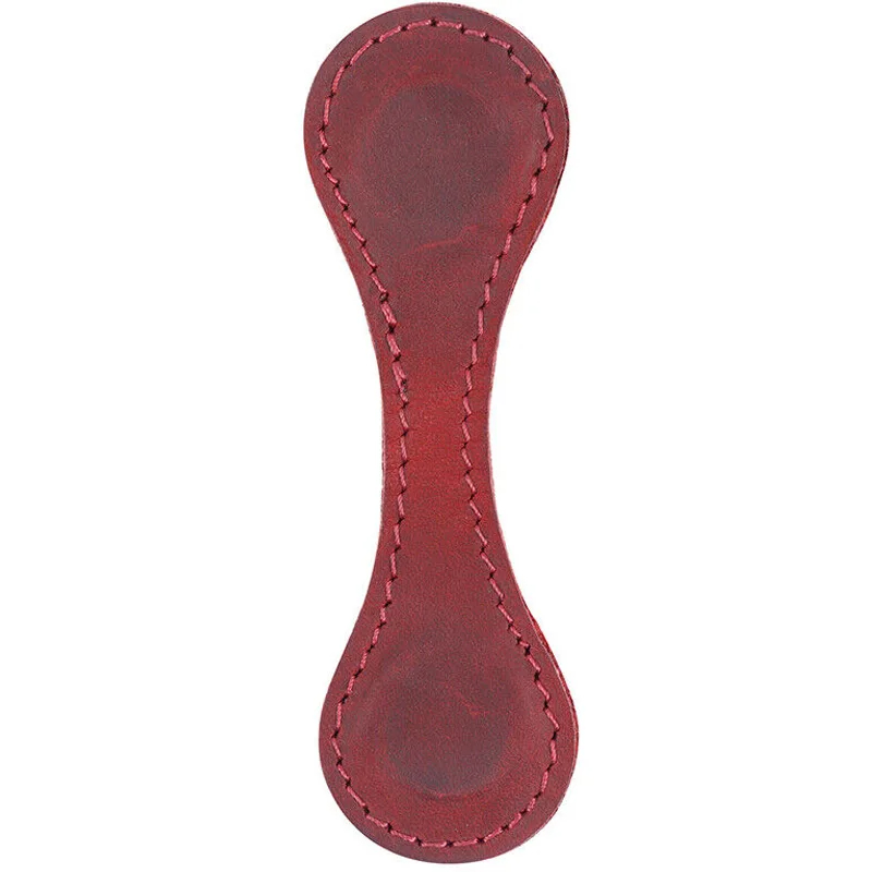 Cuir véritable bordeaux