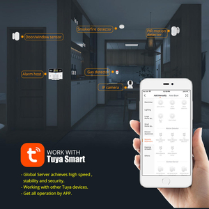 Tuya smart life-sistema de alarma de seguridad para el hogar, sensor de movimiento pir inalámbrico, 4g