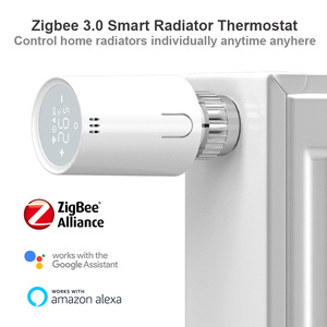 OEM e ODM Smart Zigbee TRV Design moderno parti di riscaldamento a pavimento per il sistema di riscaldamento dell'acqua del radiatore flessibile per uso appartamento - Product Image 2