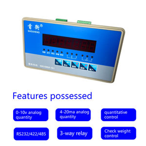 Sistema di controllo della bilancia di Batching SHK8 controller di pesatura con 3 ingressi e 3 uscite indicatore di controllo del peso - Product Image 6
