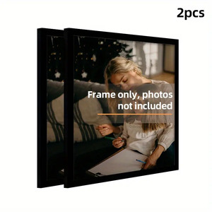 <strong>11x17</strong> DIY Wood Poster <strong>Frame</strong> Display 8x12 Mat Die Cutting Iron Metal Type Picture Display <strong>Frame</strong> Black Poster <strong>Frame</strong> for Picture - Product Image 6
