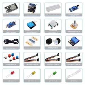 Basic Starter Kit für ESP32 ESP-32S WIFI Development Board für Arduino Project Learning Kit mit Tutorials ESP32 Kit
