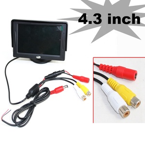 4.3&quot; Car Monitor Screen for Rear View <strong>Reverse</strong> Camera TFT <strong>LCD</strong> <strong>Display</strong> HD Digital Color 4.3 Inch PAL NTSC Parking Reversing Kit - Product Image 2