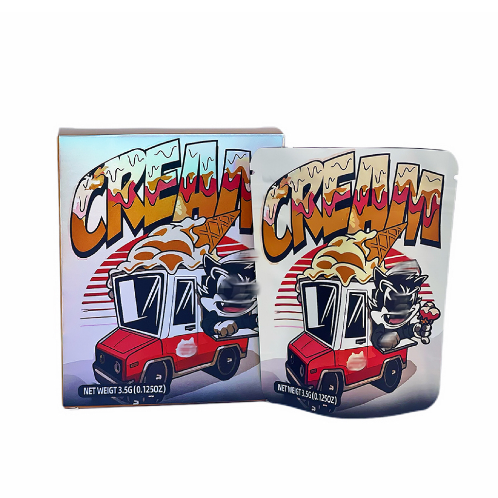 White Ice Cream Truck