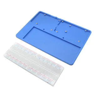 Raspberry Pi RABホルダーブレッドボードABSケース教育プラットフォームw/ 830 Arduino Mega 2560 Raspberry Pi 5/4B/3B + 用ブレッドボード - Product Image 2