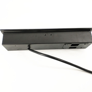 Aleación de aluminio Integrado multifunción Universal Power data Desk montado enchufe deslizante con cargador inalámbrico usb-c RJ45 Cat6 - Product Image 5
