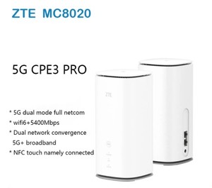 5G Modem CPE WIFI 6 çift bant 5400Mbps 128 kullanıcıya kadar kablosuz yönlendiriciler ile with sim kart yuvası 5G 4G LTE ağ ZTE MC8020 - Product Image 4