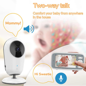 Bebek izleme monitörü P kamera ile yeni Video 720 4.0 inç IPS LCD monitör dadı Babyphone gece görüş ninniler sıcaklık göstergesi