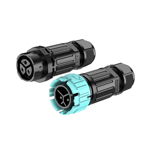 M16 Outdoor Power Plug LED Driver 10A controlador solar de cobre solda montagem baioneta 2 pinos acoplamento IP68 baixo macho/fêmea - Product Image 1