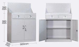 Werkstattwagen aus Metall für Hardware, Autoreparatur, Verstärkter Werkzeugkasten, Fabrik-Doppeltür-Schubladenschrank - Product Image 3