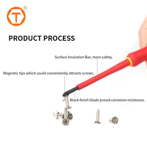6PC Kit debornillador vít điều khiển thợ điện tùy chỉnh Pocket Mini chính xác cách điện VDE <span class=keywords><strong>Screwdriver</strong></span> <span class=keywords><strong>Set</strong></span> - Product Image 3