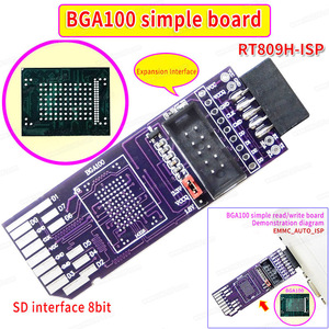 BGA100 rt809h programmatore semplice lettura e scrittura scheda staccabile