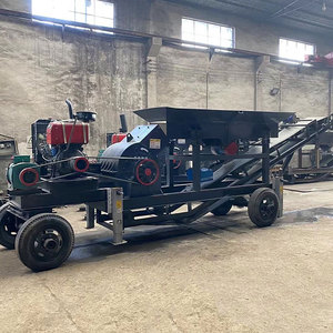 Portable Rock Grind Hammer Crusher Machine Supplier Brick <strong>Cement</strong> <strong>Coal</strong> Earth Soil Hammer Mill Sand Maker