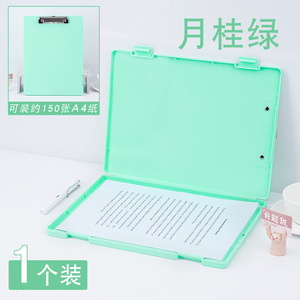 Fabricante al por mayor de plástico personalizado caja de almacenamiento de archivos con clip - Product Image 6