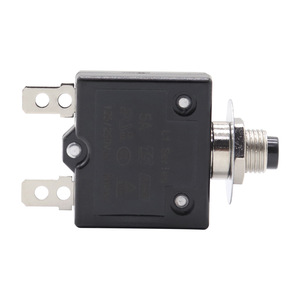 15 Amp Push Button <strong>Circuit</strong> <strong>Breaker</strong> 125-250V AC 50V DC L1 Series Manual Reset Thermal <strong>Circuit</strong> <strong>Breaker</strong> Thermal Overload Protector - Product Image 2