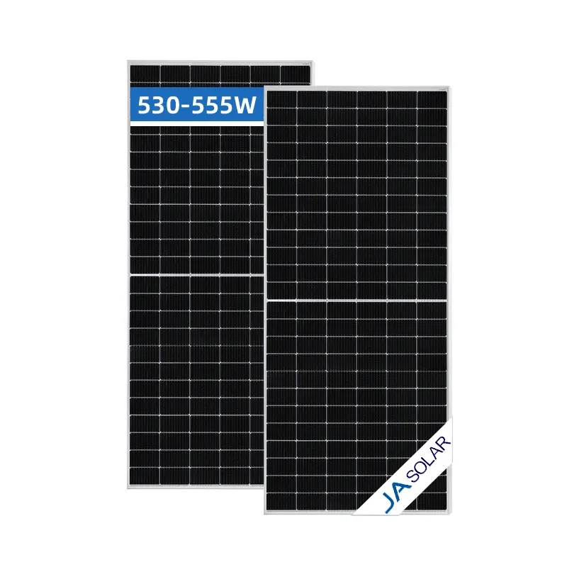 Cina fabbrica pannello solare prezzo a buon mercato 530w 540w 550w pannello solare Mono mezza cella moduli fotovoltaici 550w casa fatta di pannelli solari